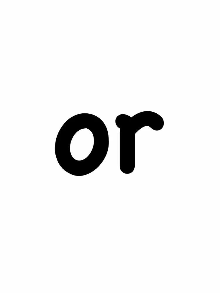 O And R Together R-Controlled Vowel Resources - 'OR' — Dyslexic Logic