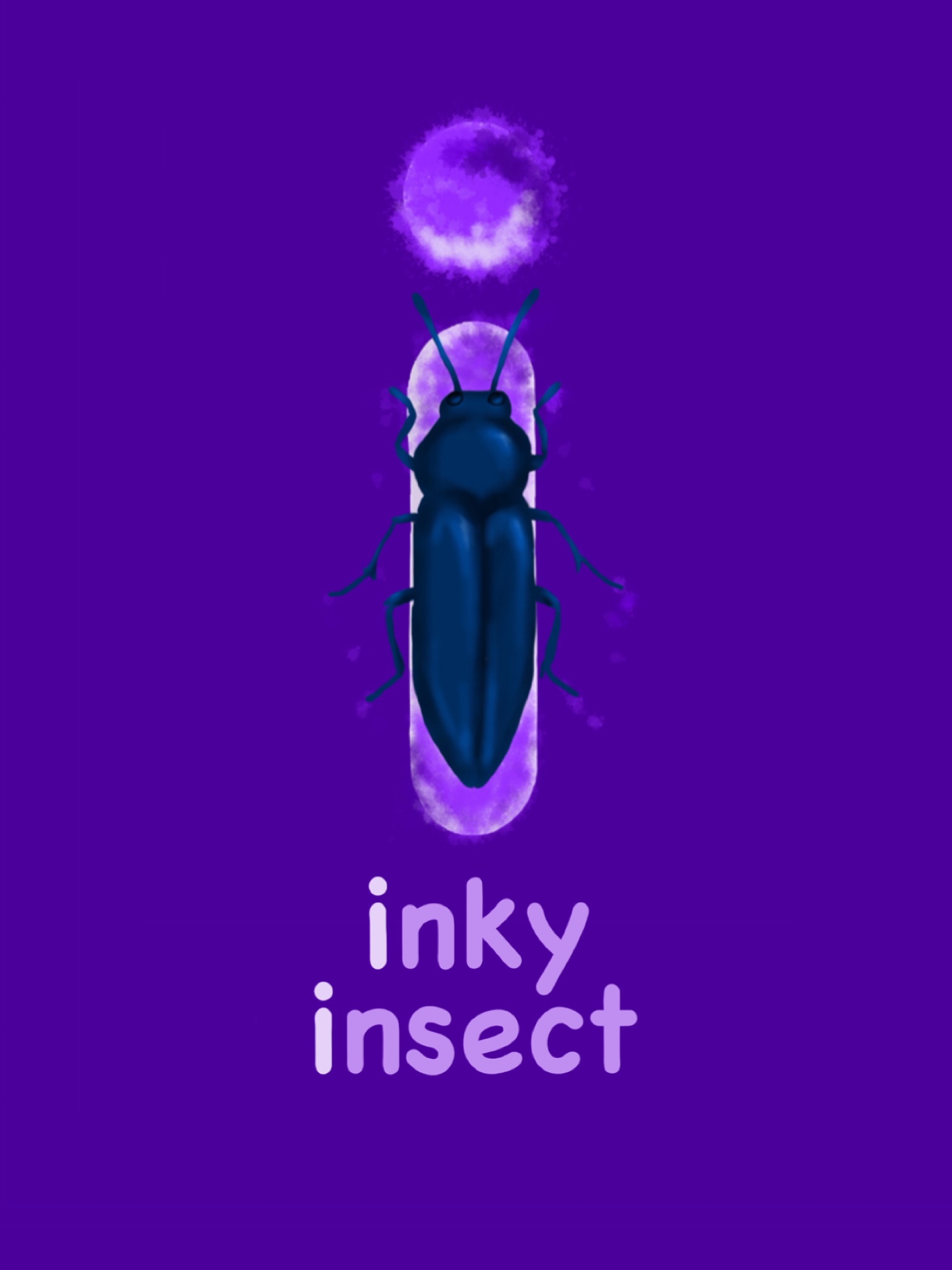 Letter I- Inky Insect