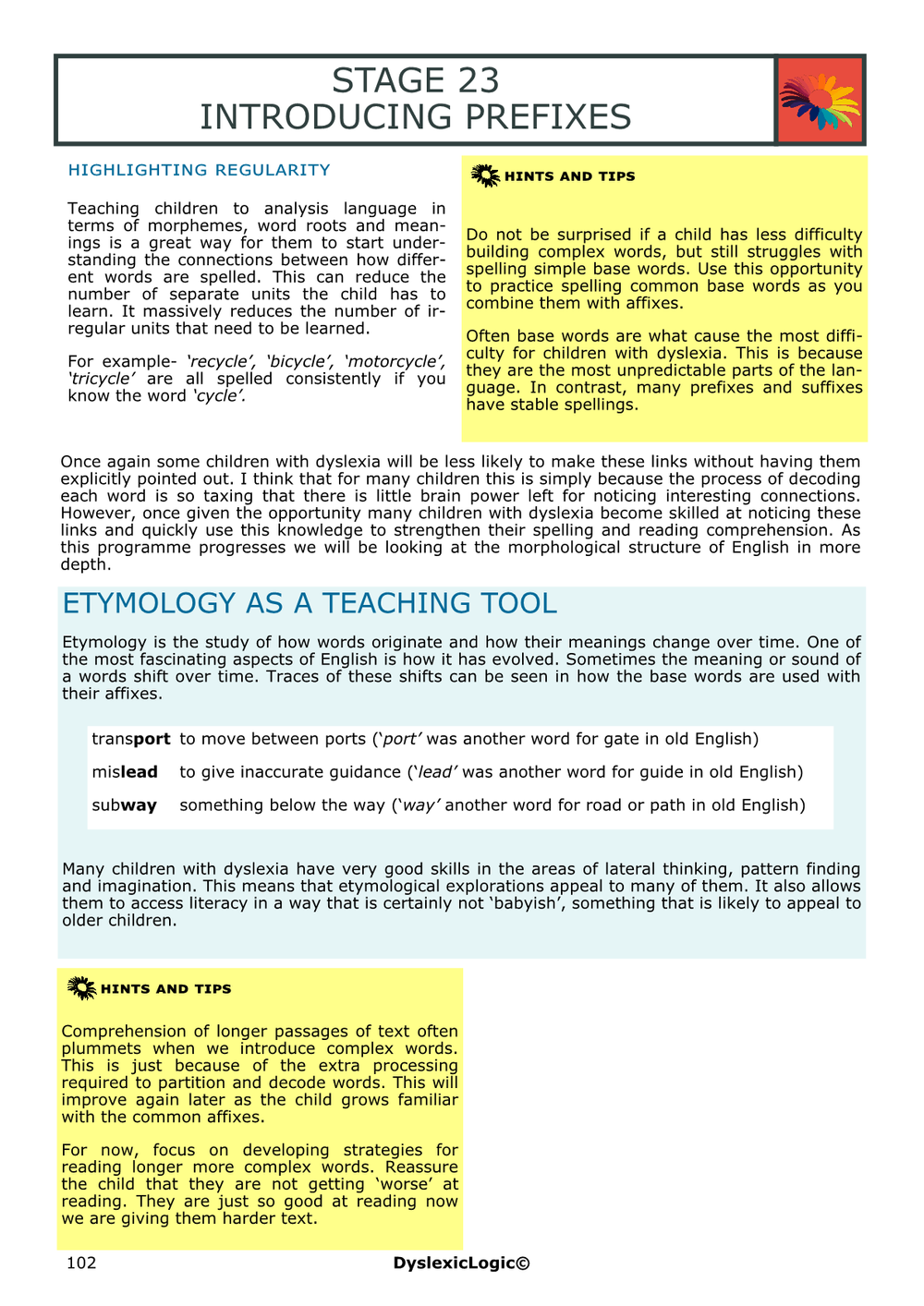 Prefixes — Dyslexic Logic