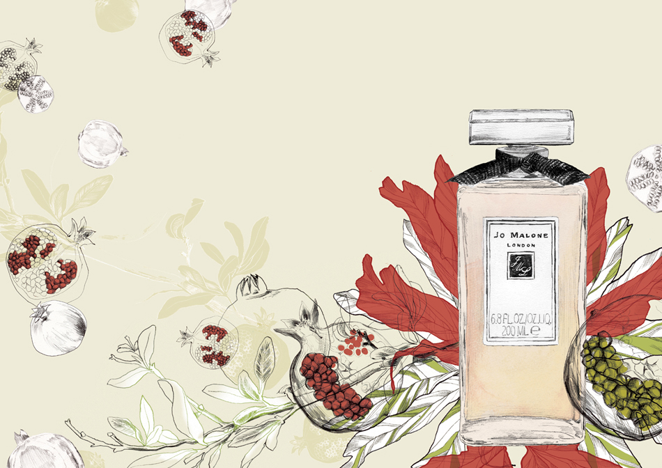 fig 4. Jo Malone - Pommegranate noir