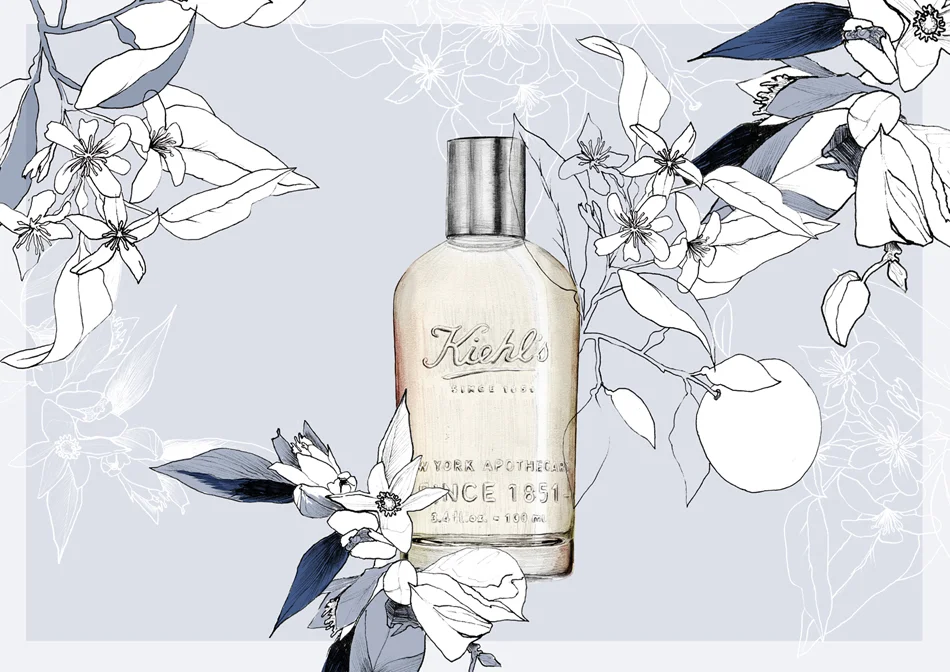 fig.5 Kiehls - Orange flower & lychee