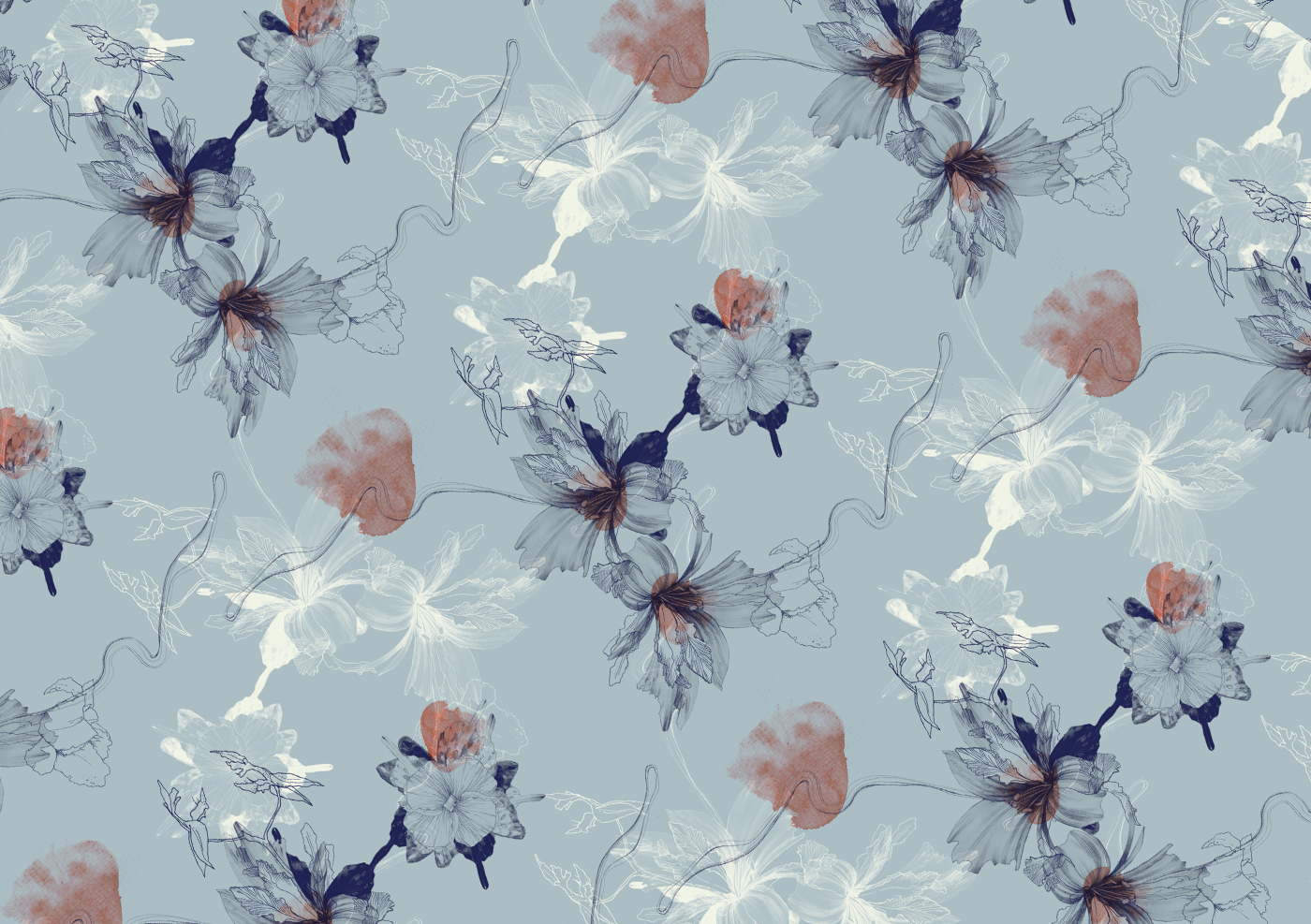 fig 1. Blue hues