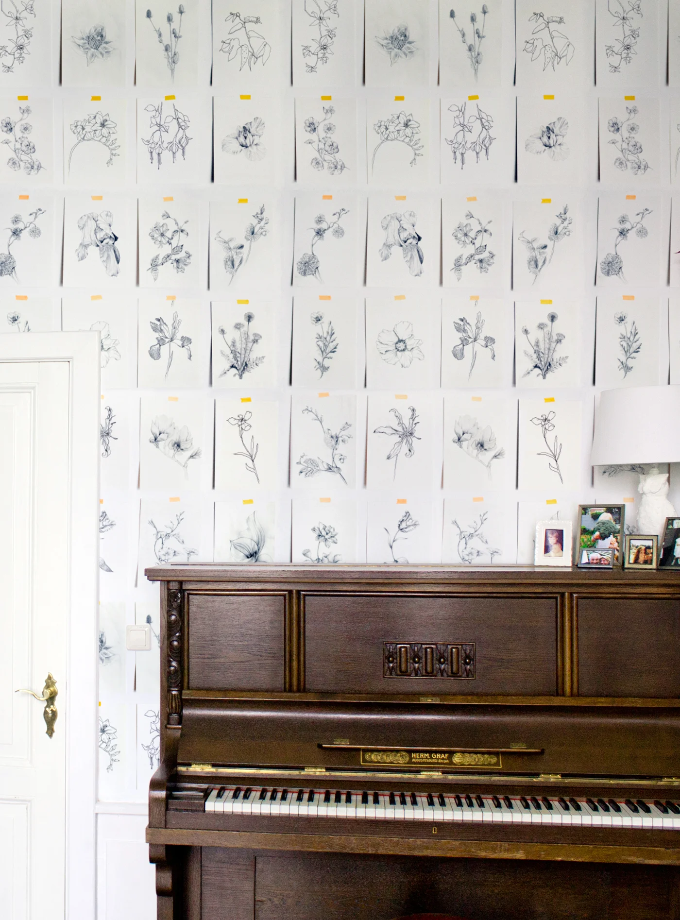 fig. 2. Botanical Wallpaper