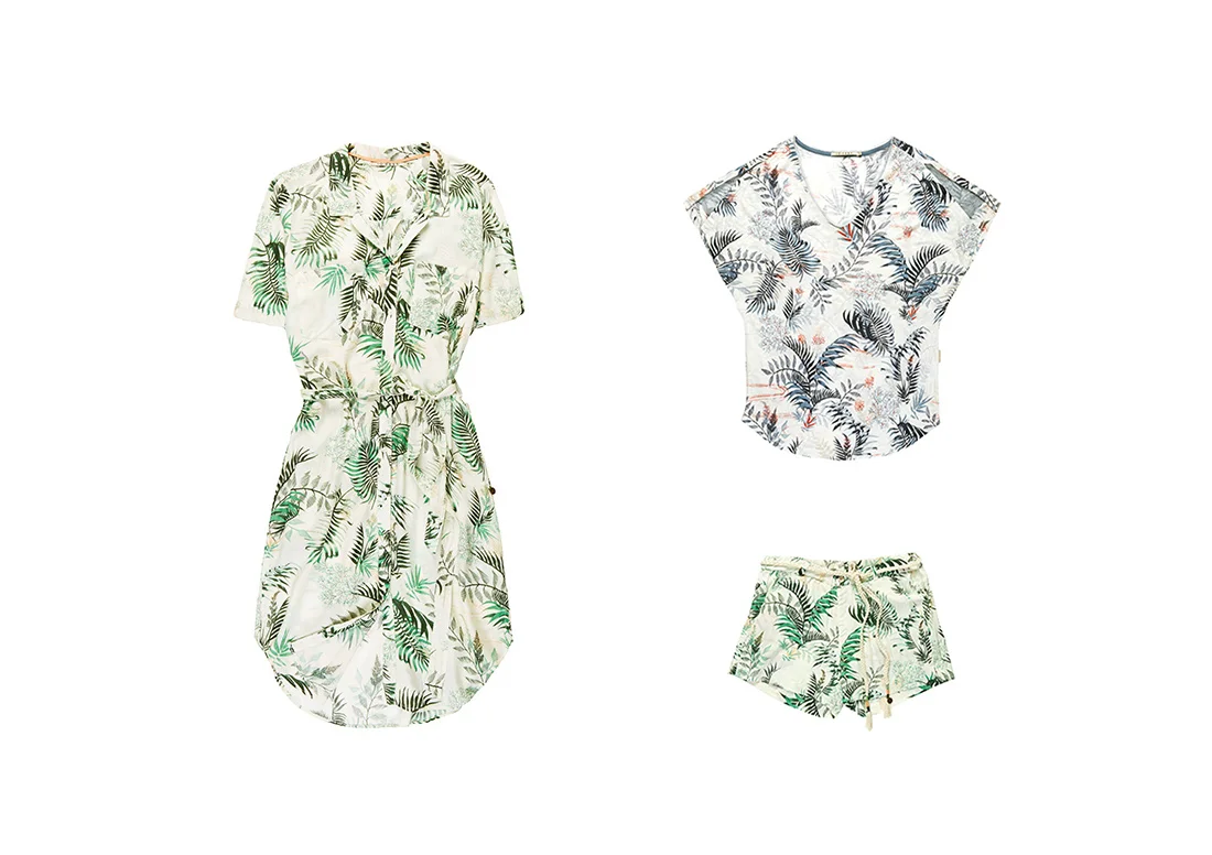 fig. 2. Clothing: a dress, a shirt and cute shorts