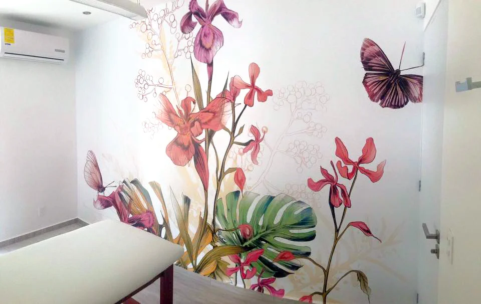 Fig. 5. Cabin Mural (Photo: Wax Revolution)