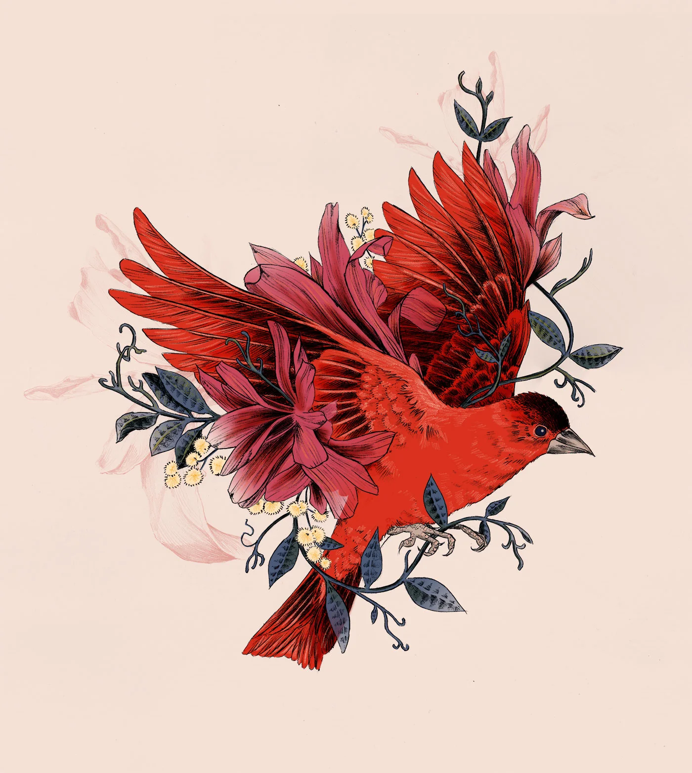 Fig. 2. Blooming Bird