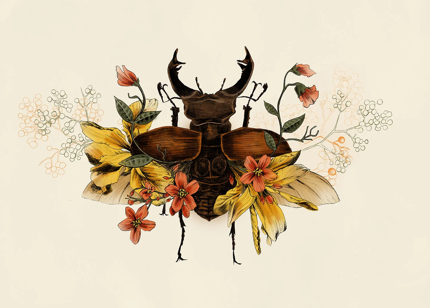 Fig. 1. Blooming Insect