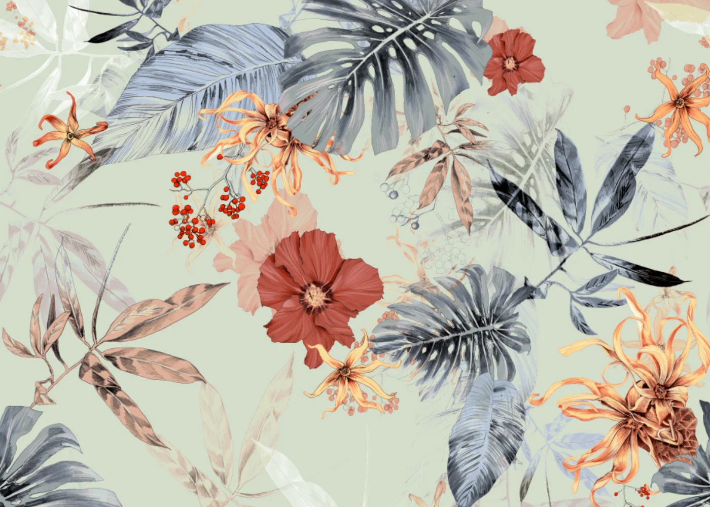 fig. 5. Detail of the Tropical Daylight pattern