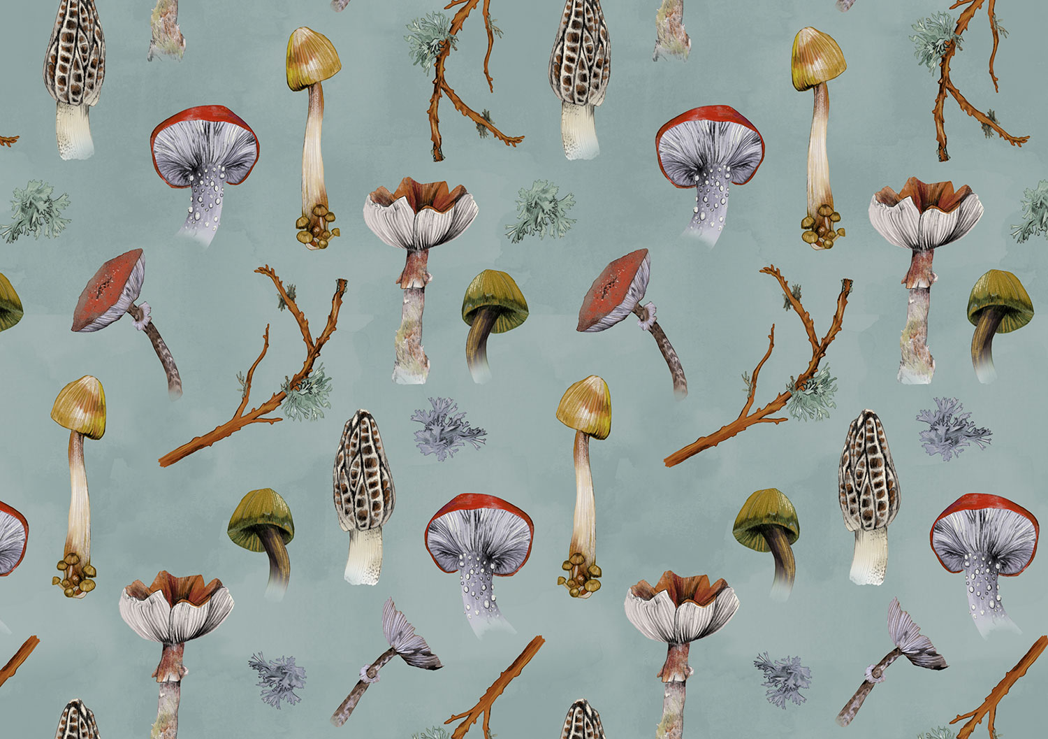 fig 2. Mushroom pattern