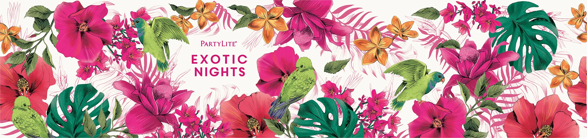 fig 2. Exotic Nights candle wrap pattern illustration