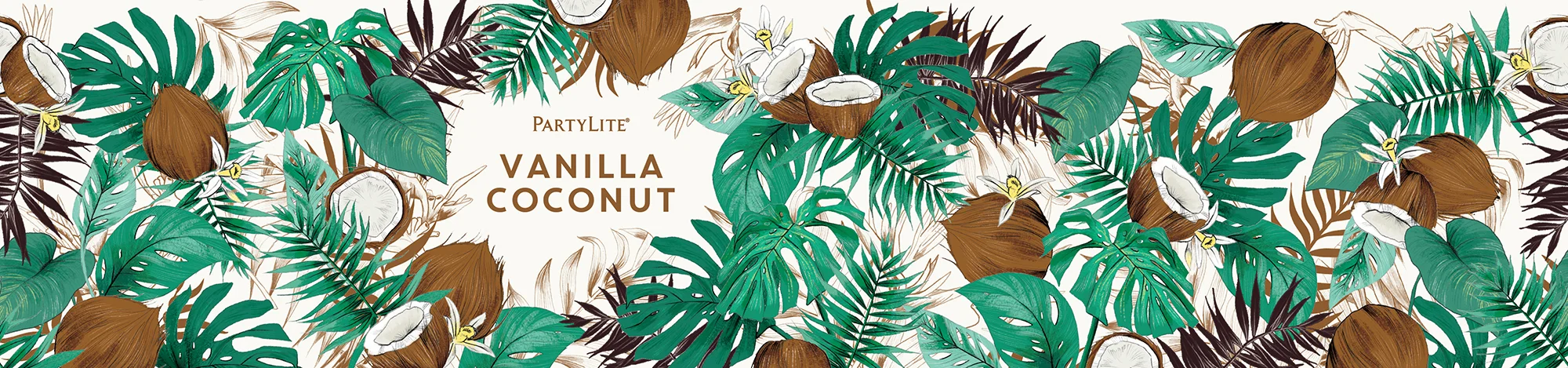 fig. 10. Vanilla Coconut candle wrap pattern illustration