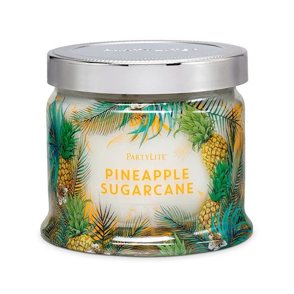 fig 4. Pineapple Sugar Cane candle