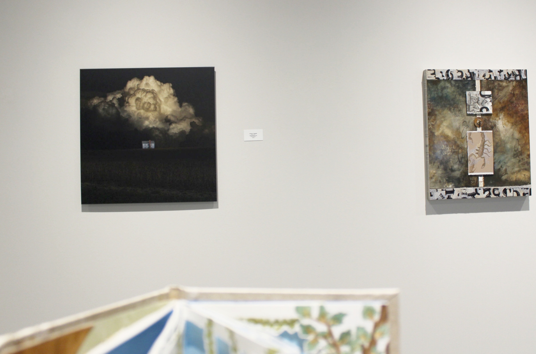 Caldwell's award-winning artwork "Generational Sin" is featured in Gallery I of Tell Me A Story at the Foundry Art Centre.