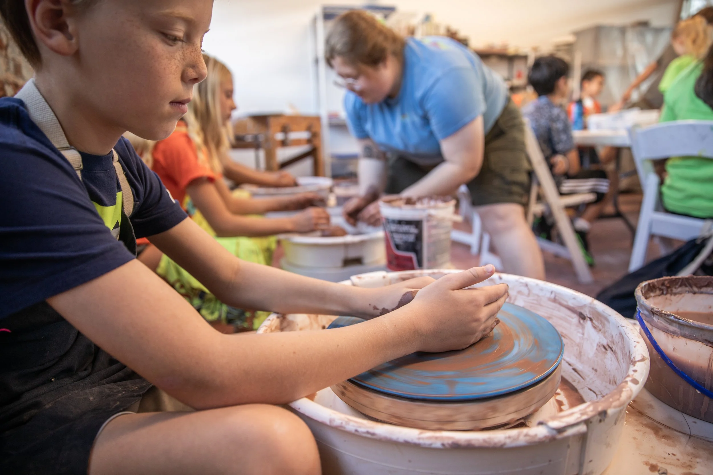Tween &amp; Teen FUNdamentals of Pottery - An Introduction to Wheel Throwing