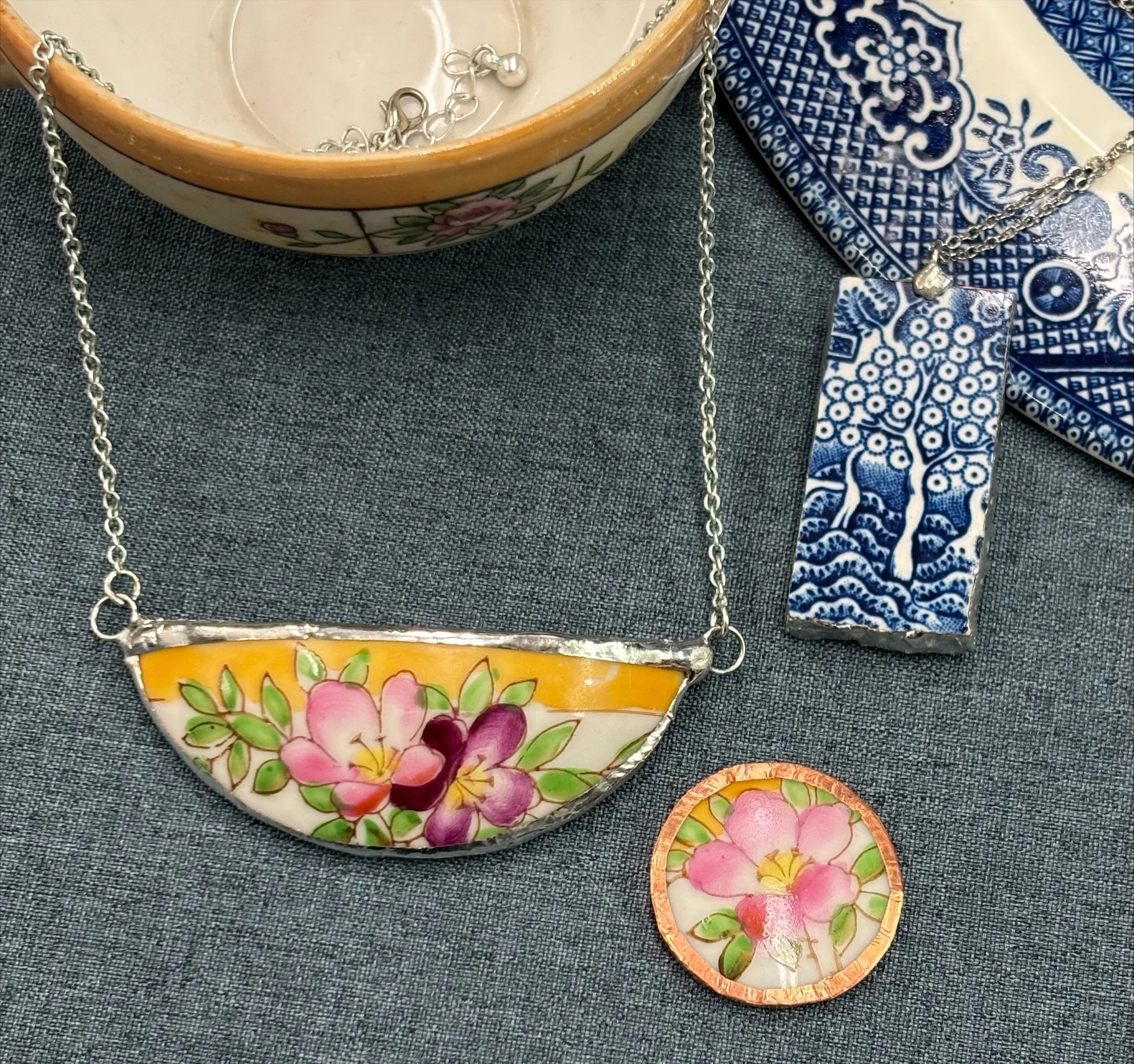 Upcycled Pendant - Jewelry Workshop w/ Christy Brinkman-Robertson
