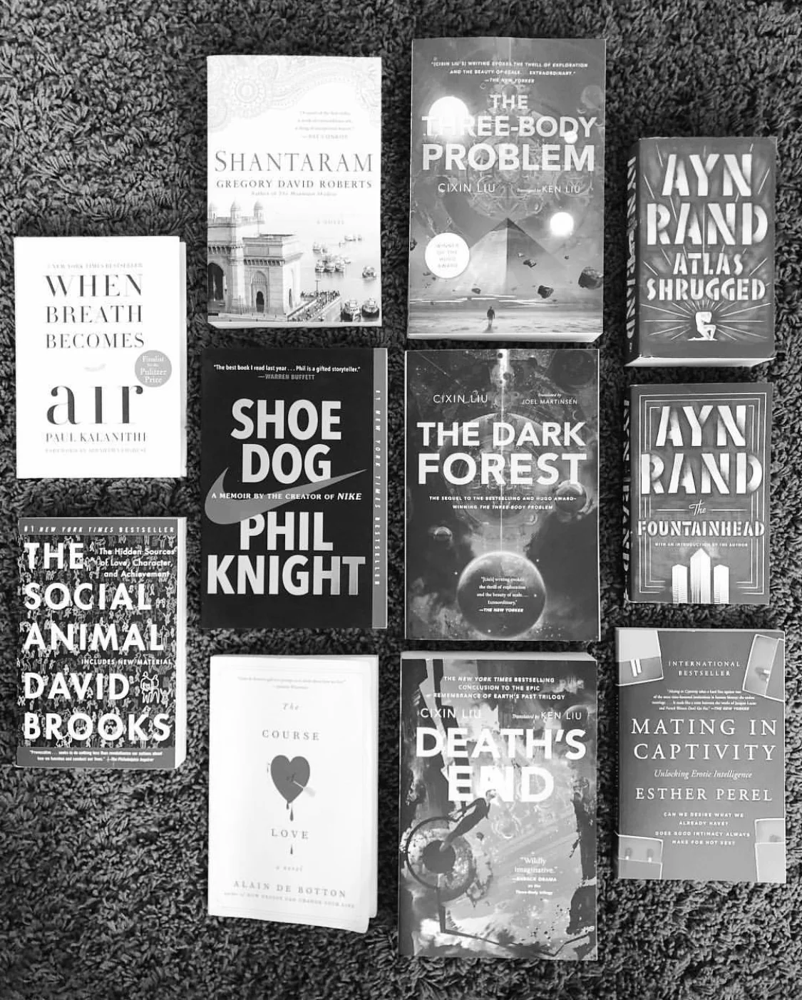 5-Star Books on Goodreads, taken by Renee C.