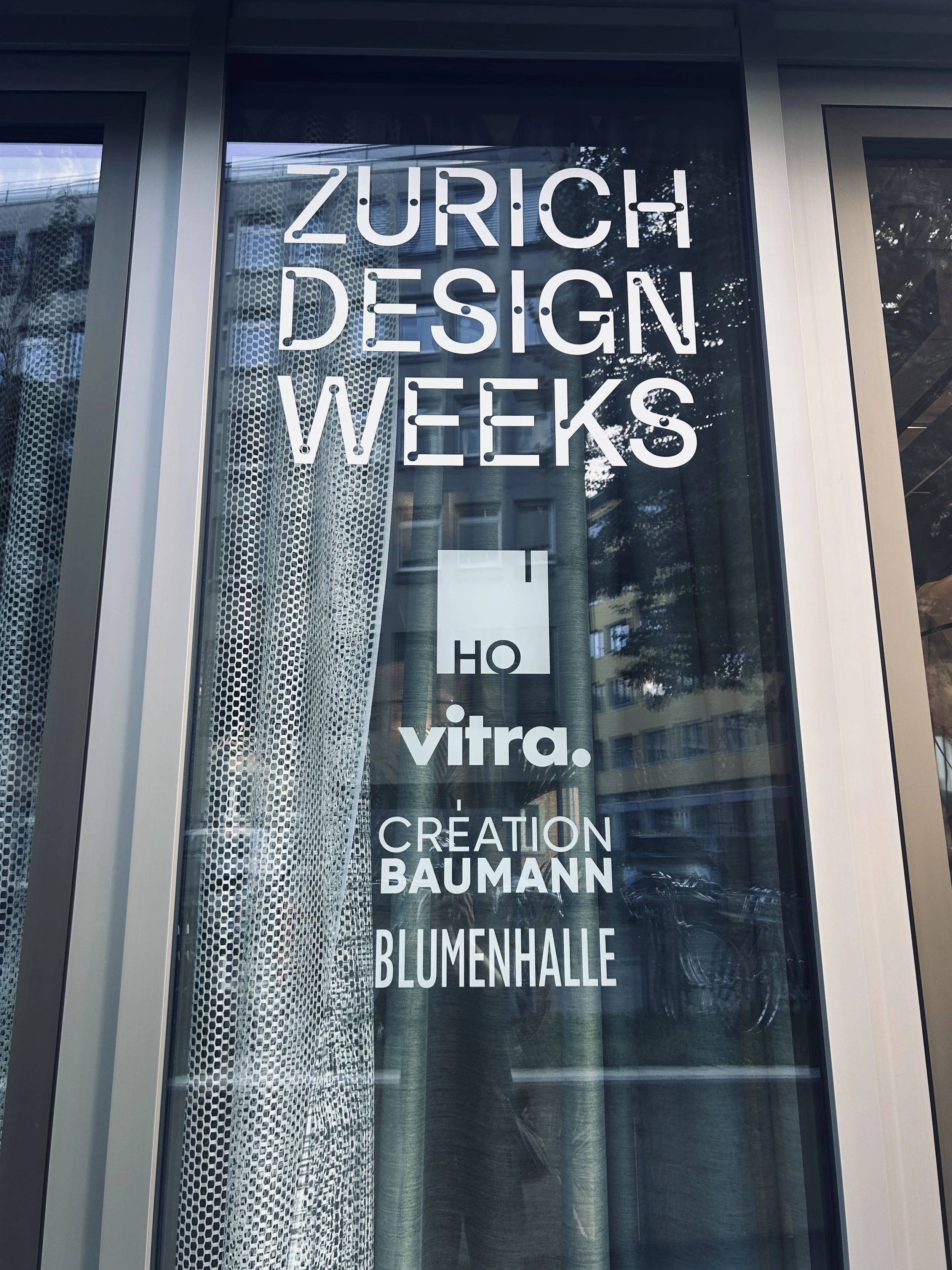 Zurich Design Weeks — House of Interiors × Vitra × Création Baumann × Blumenhalle