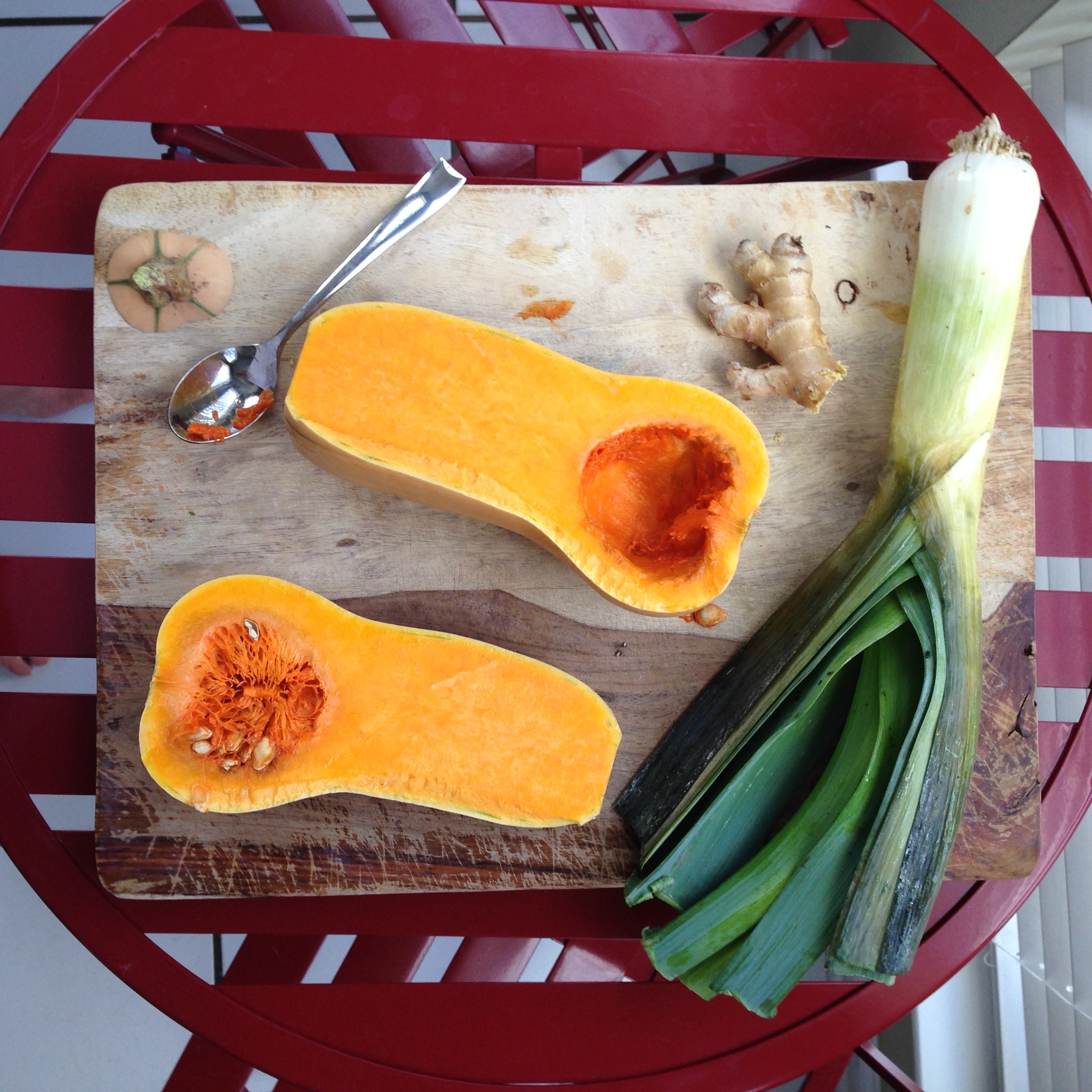 Butternut Squash Soup: with a kick