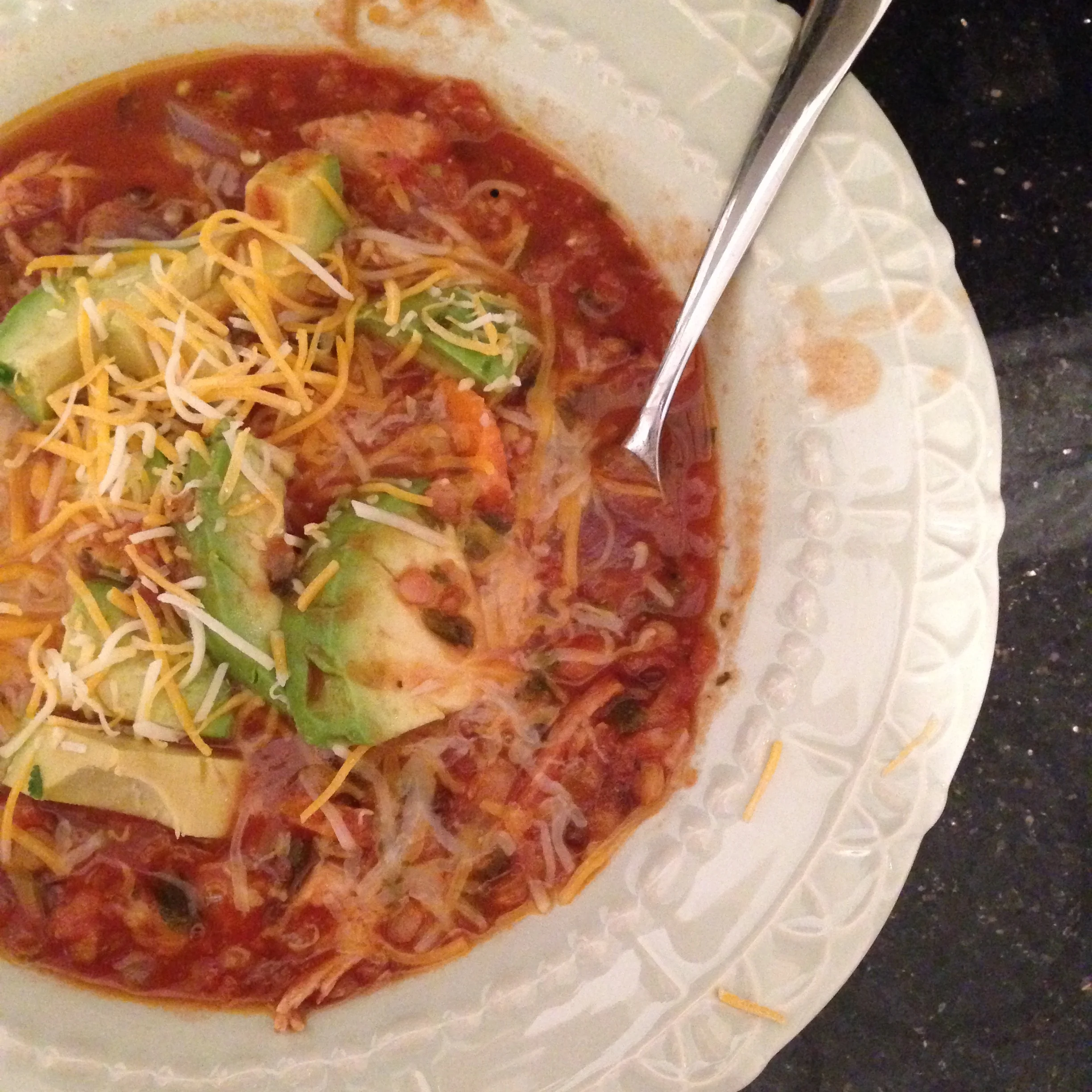 Lentil Tortilla Soup