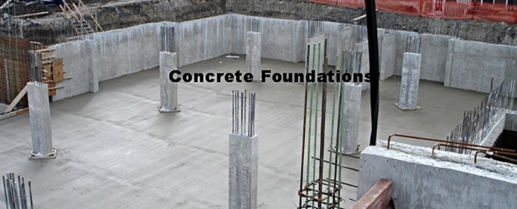 Concrete foundations