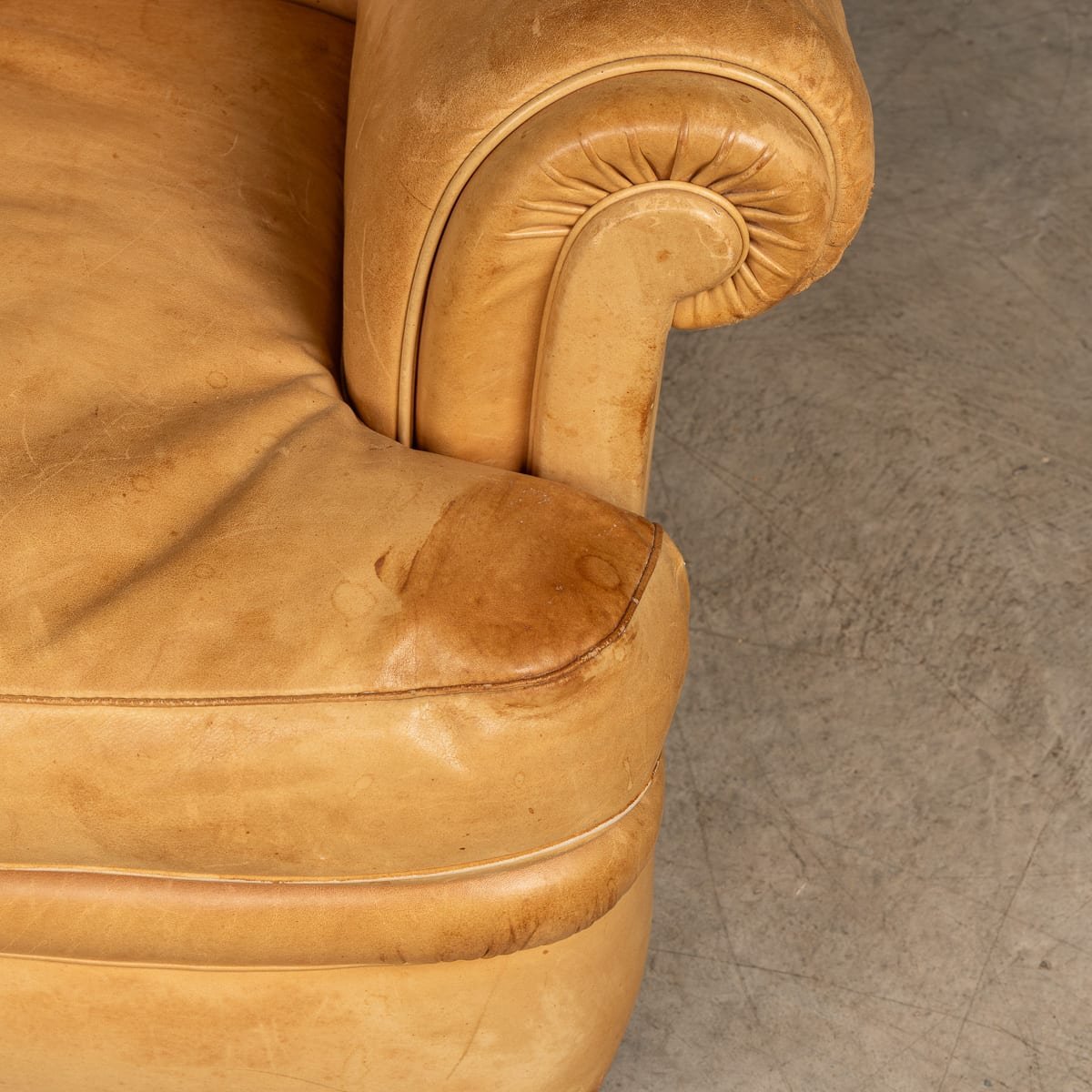 PUSHKINS.COM - B11842 - VINTAGE 20thC ITALIAN PAIR OF TAN LEATHER ARMCHAIRS BY POLTRONA FRAU c.1970 - 22.jpg