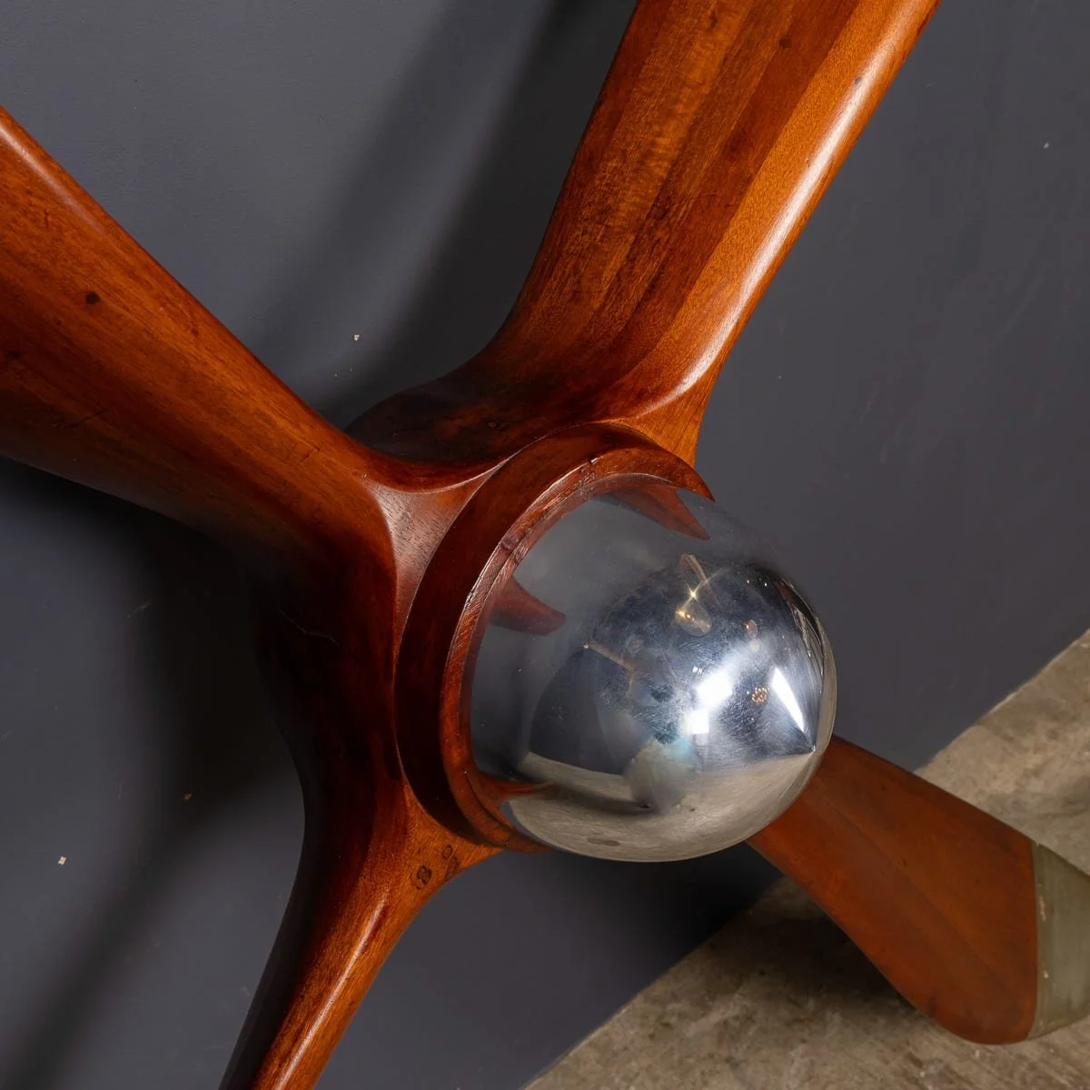 PUSHKINS.COM - D11768 - ANTIQUE 20thC WWI BRITISH R.A.F. FE8 FIGHTER PLANE FOUR-BLADE PROPELLER c.1916 - 17.jpg