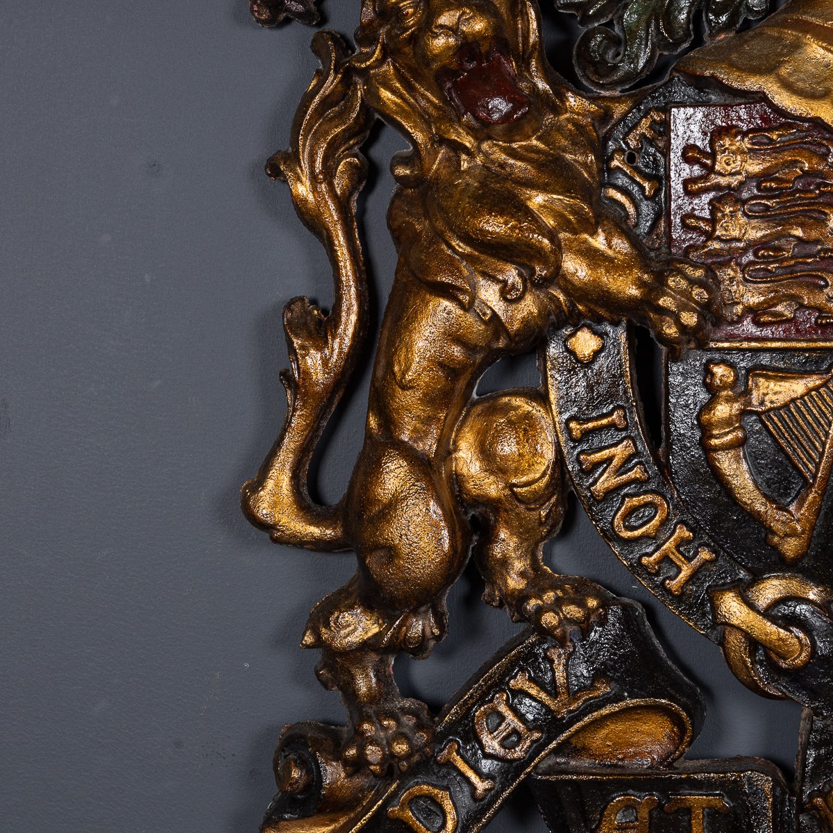 PUSHKINS.COM - D11100 - ANTIQUE 20thC VICTORIAN CAST IRON ROYAL WARRANT c.1900 - 13.jpg