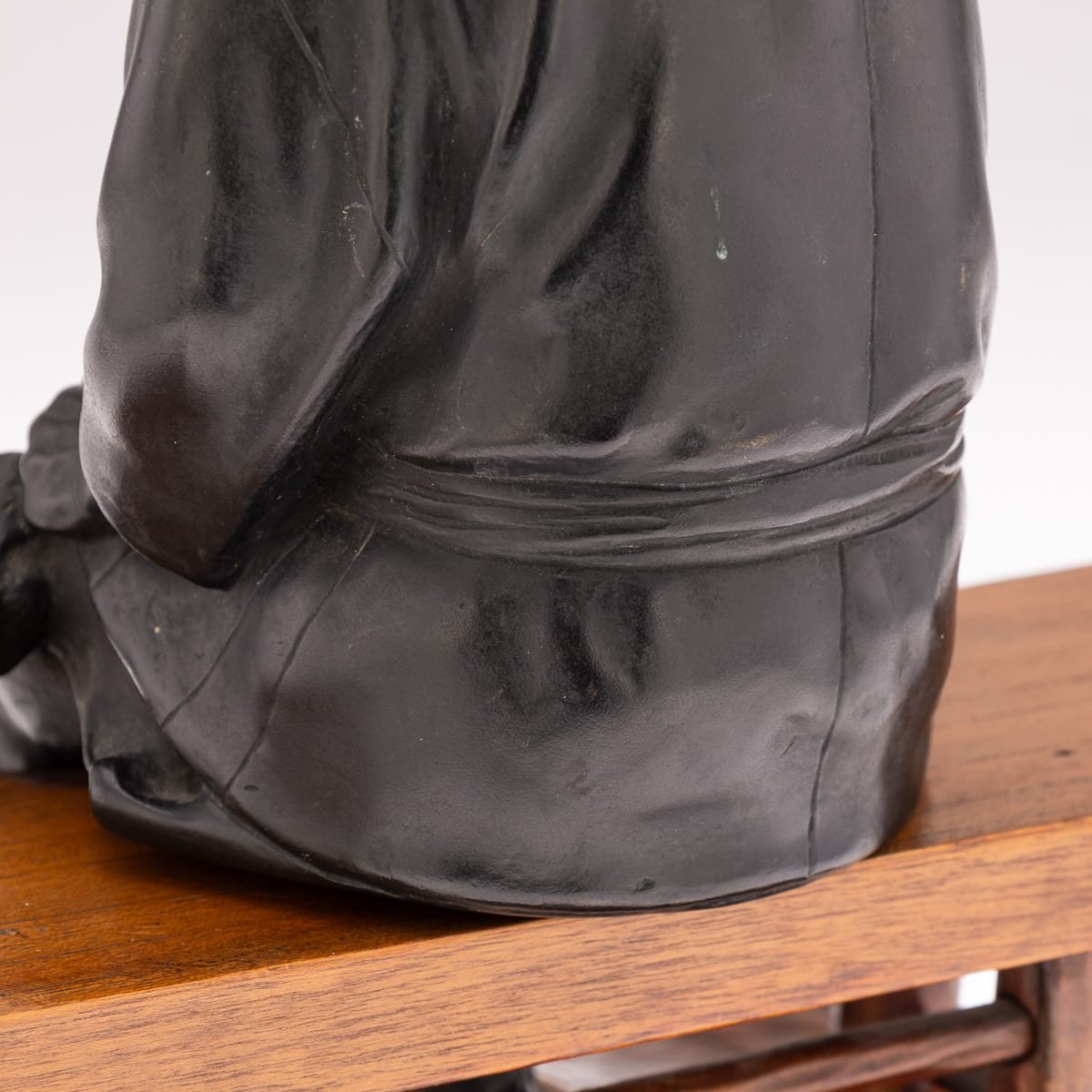 PUSHKINS.COM - G11938 - ANTIQUE 19thC JAPANESE MEIJI PERIOD TAKAAKIA BRONZE OKIMONO - 28.jpg