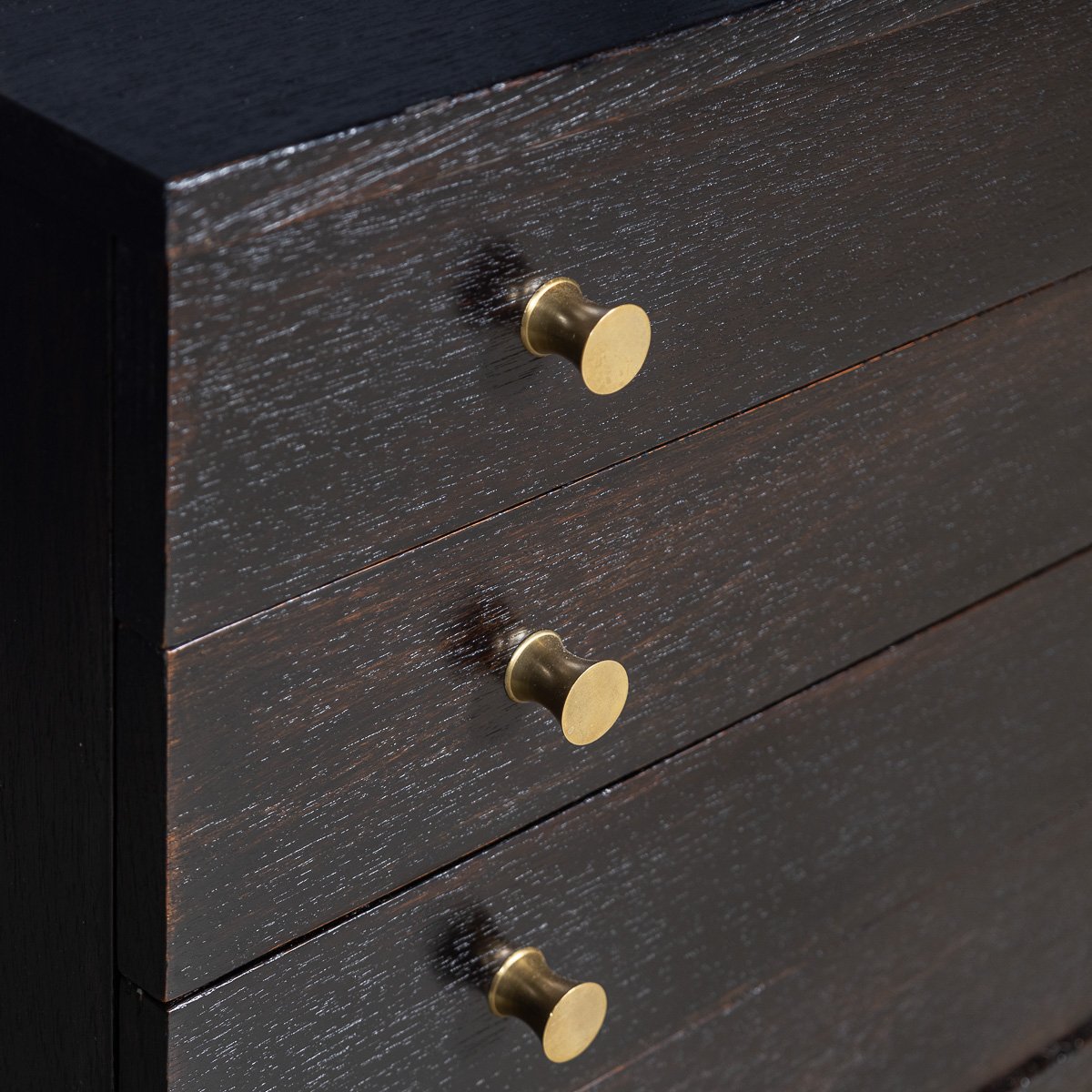 PUSHKINS.COM - D11123 - 20thC PAIR OF ITALIAN EBONISED WOODEN BOOKCASES c.1970 - 13.jpg
