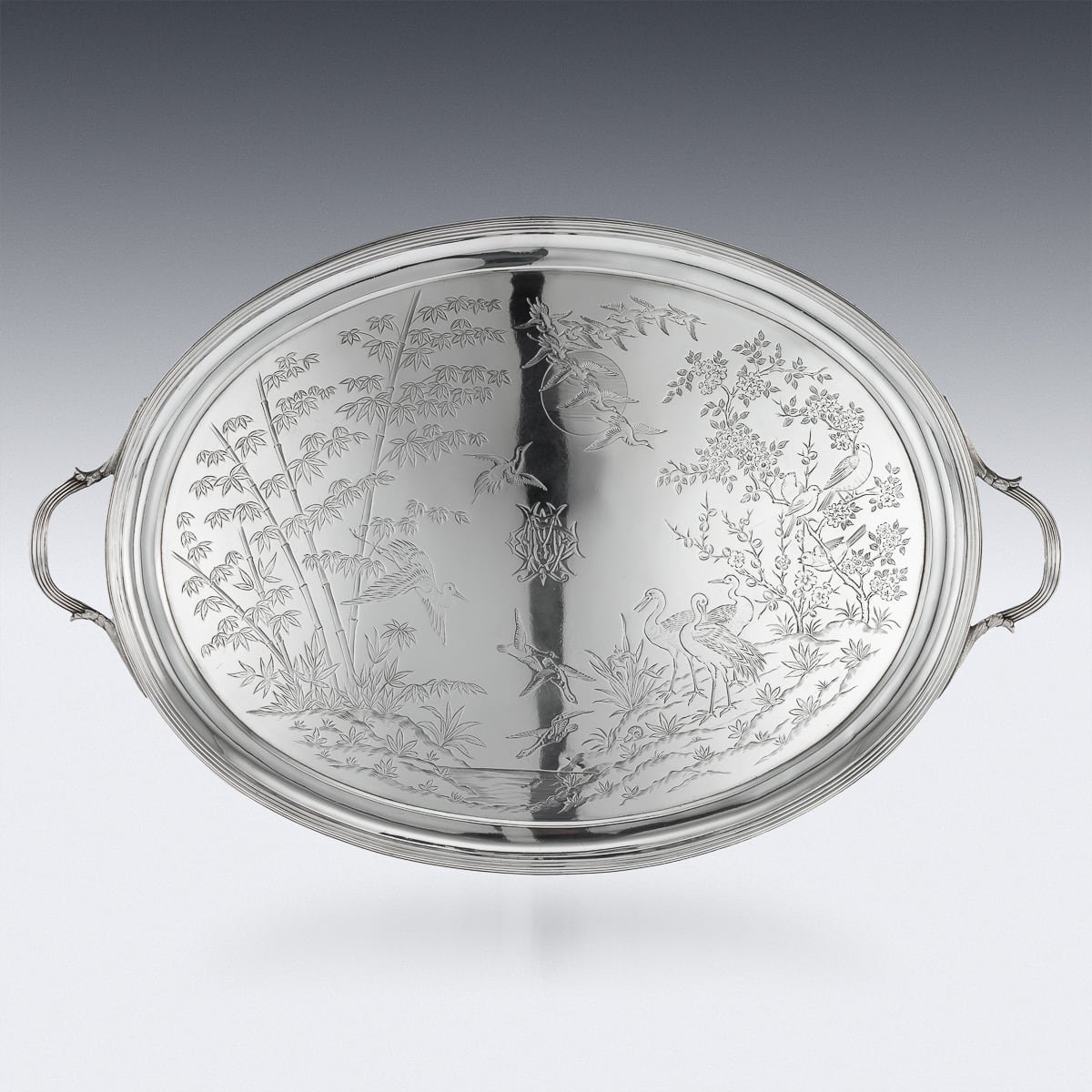 PUSHKINS.COM - ANTIQUE 19thC VICTORIAN AESTHETIC MOVEMENT SOLID SILVER TEA SERVICE c.1880 - 9.jpg