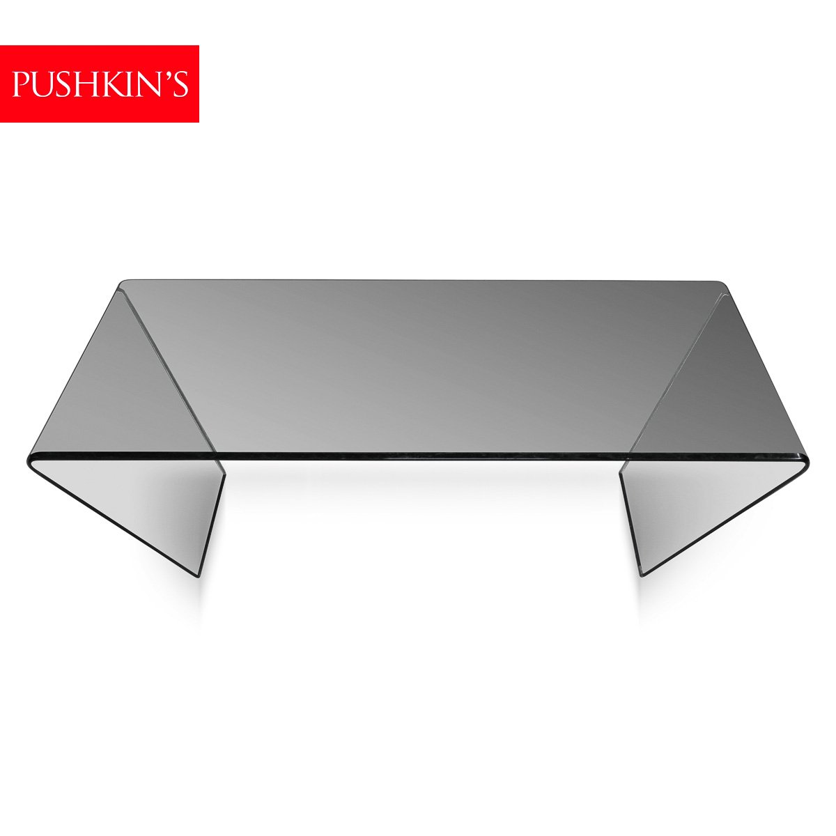 PUSHKINS.COM - B11292 - VINTAGE 20thC ITALIAN %22RUBINO%22 BENT GLASS COFFEE TABLE BY SO.VE.T. c.1990 - 02.jpg