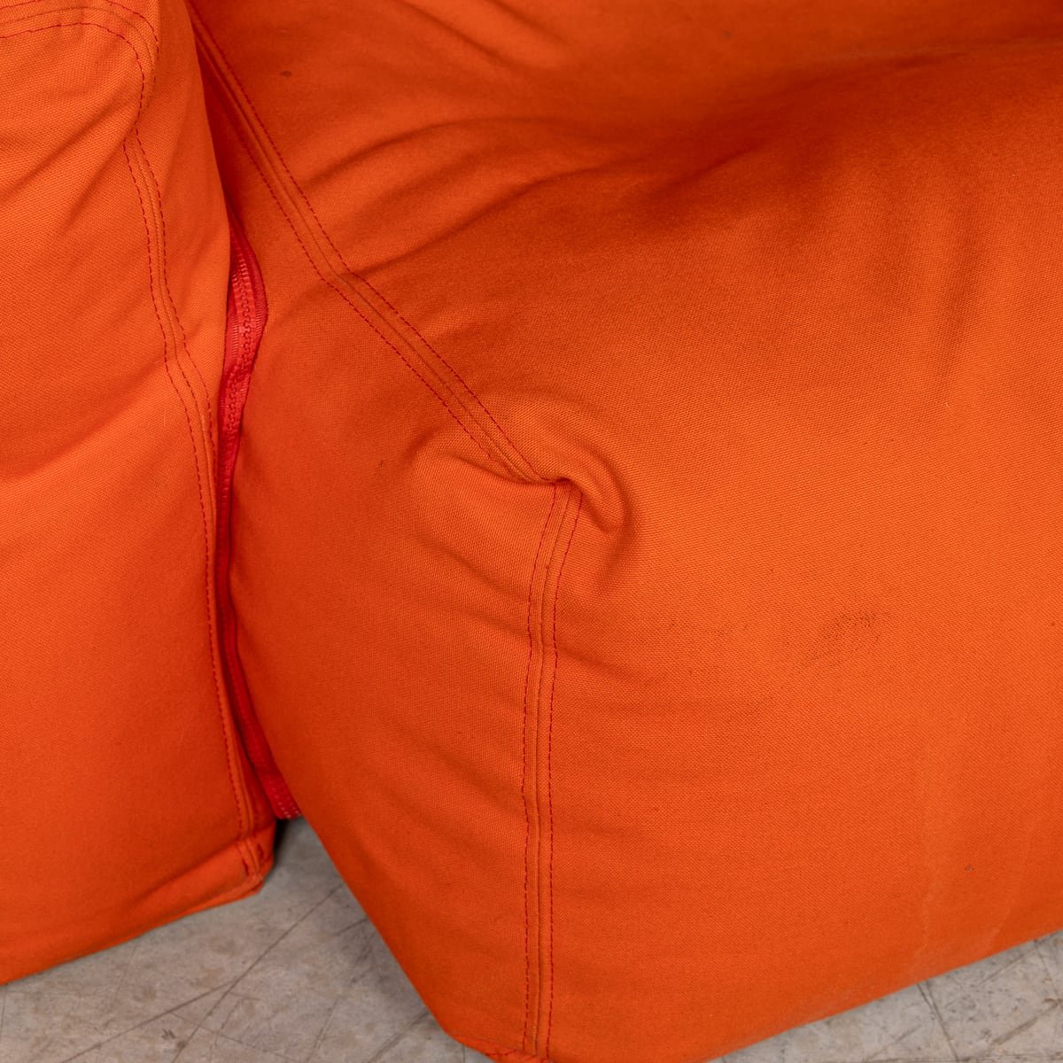 PUSHKINS.COM - 21stC ITALIAN ORANGE CAPPELLINI %22SUPEROBLONG%22 ARMCHAIR BY JASPER MORRISON c.2004 - 14.jpg