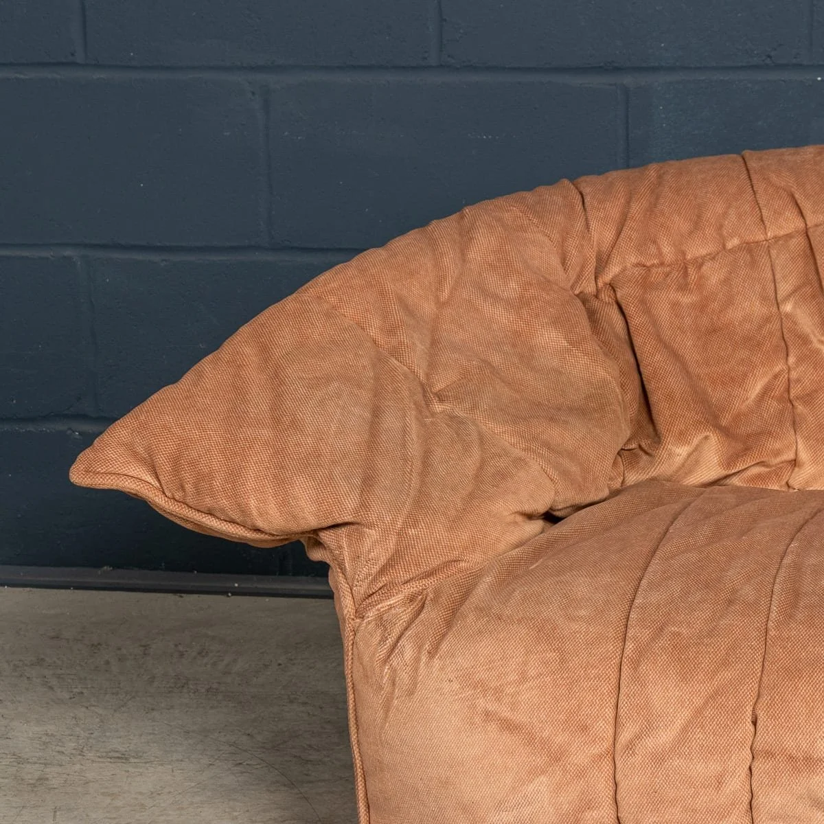 PUSHKINS.COM - B12790 - VINTAGE 20thC FRENCH 'KASHIMA' SOFA BY MICHEL DUCAROY FOR LIGNE ROSET c.1970 - 12.jpg