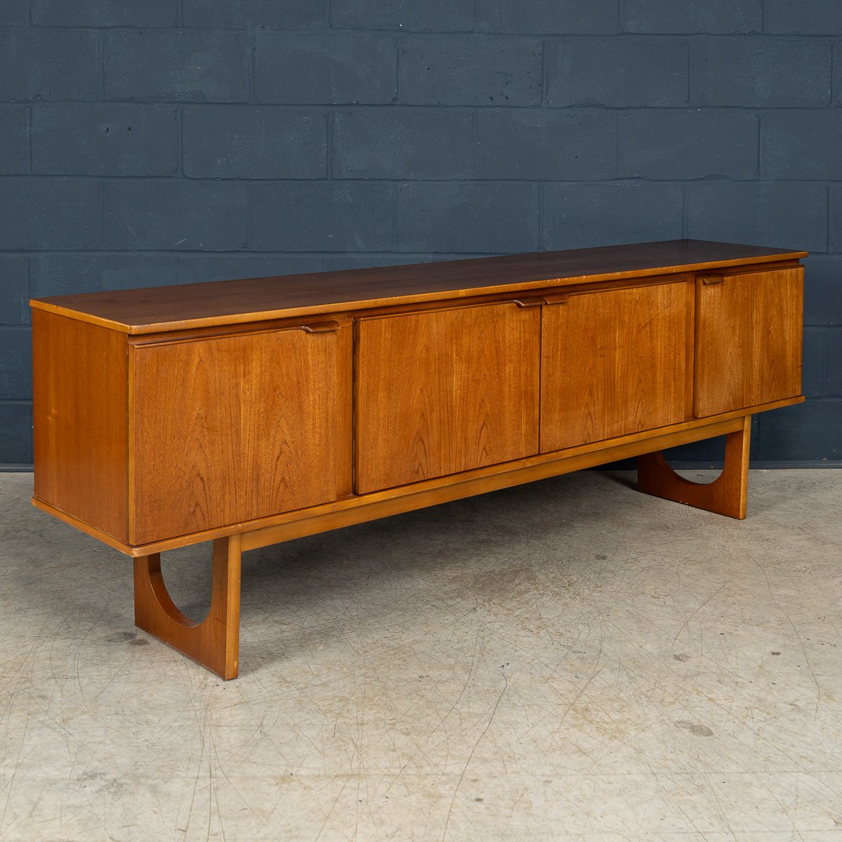PUSHKINS.COM - B11412 - VINTAGE 20thC ENGLISH TEAK SIDEBOARD BY STONEHILL FURNITURE c.1960 - 05.jpg