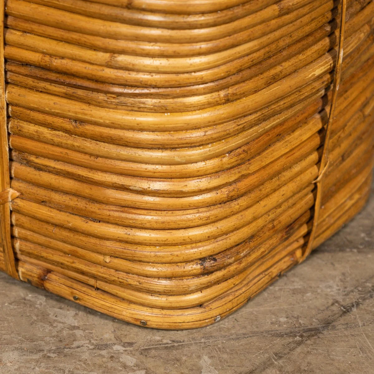 PUSHKINS.COM - Z12476 - VINTAGE 20thC ITALIAN BRASS & BAMBOO BASKETS ATTRIBUTABLE TO GABRIELLA CRESPI - 11.jpg
