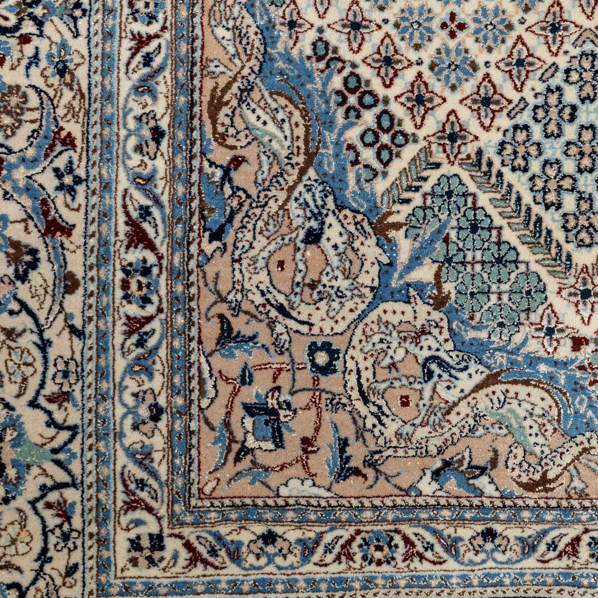 PUSHKIN'S - VINTAGE 20thC PERSIAN FINE HANDMADE NAIN 6LA RUG c.1980 - 7.jpg