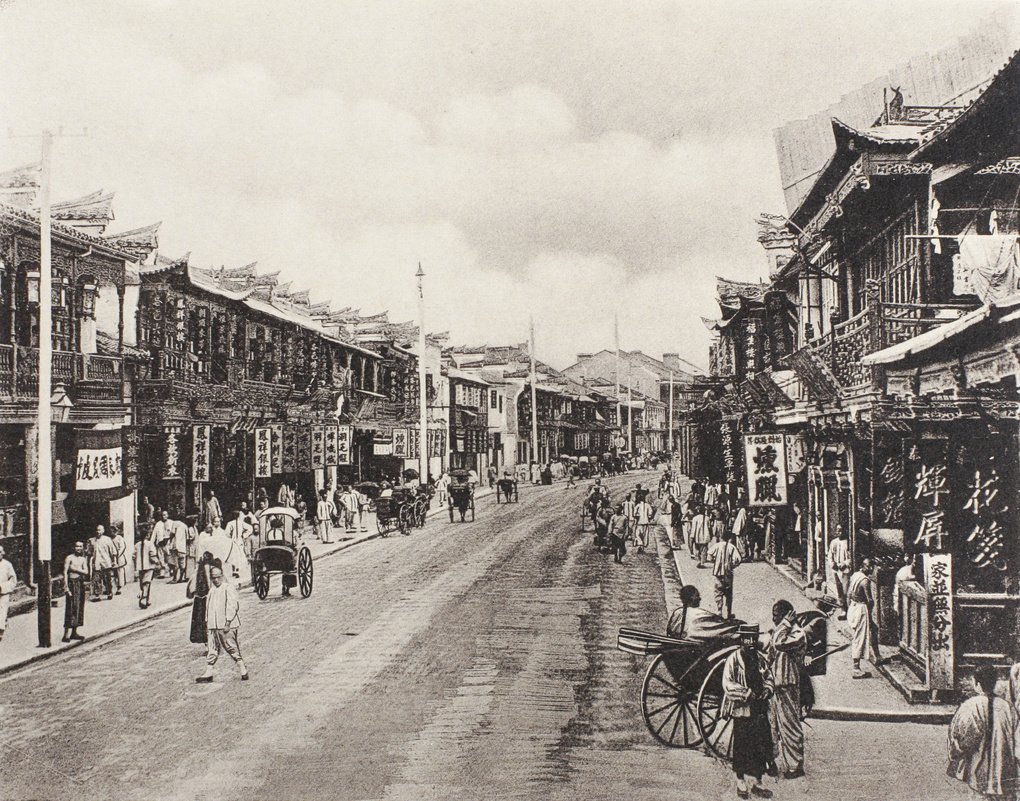 Nanking Road, Shanghai c.1907