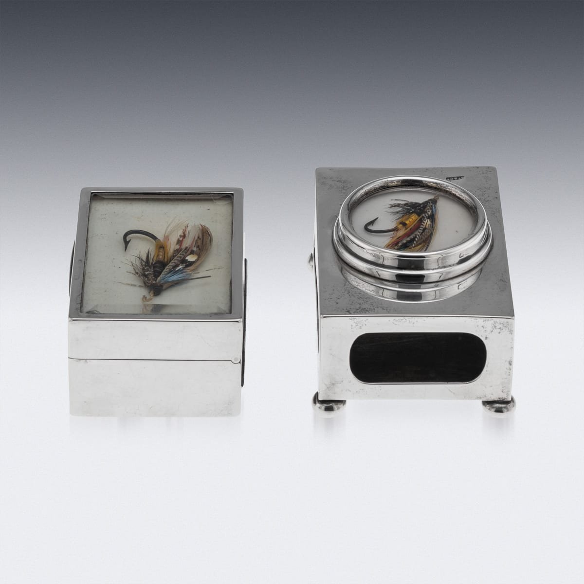 PUSHKINS.COM - J11734 - ANTIQUE 20thC ENGLISH SOLID SILVER SMOKER & WRITERS DESK SET, LONDON c.1907 - 12.jpg