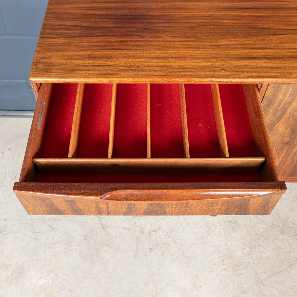 PUSHKINS.COM - B11216 - 20thC ROSEWOOD SIDEBOARD DESIGNED BY TOM ROBERTSON FOR A.H. MCINTOSH & CO LTD - 22.jpg