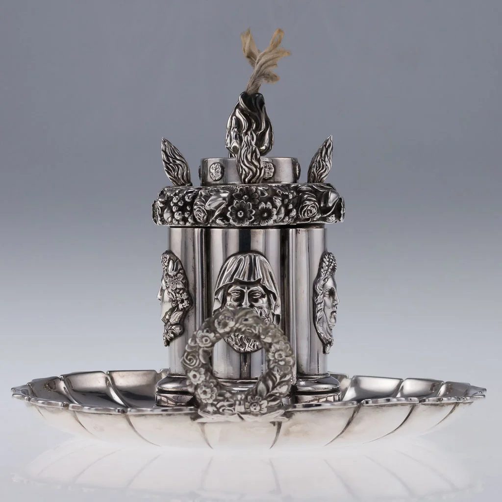 2016_01_27_PUSHKIN ANTIQUES LONDON - ANTIQUE 19thC RARE WILLIAM IV SOLID SILVER IMPRESSIVE NOVELTY SMOKING SET 1837-03.jpg