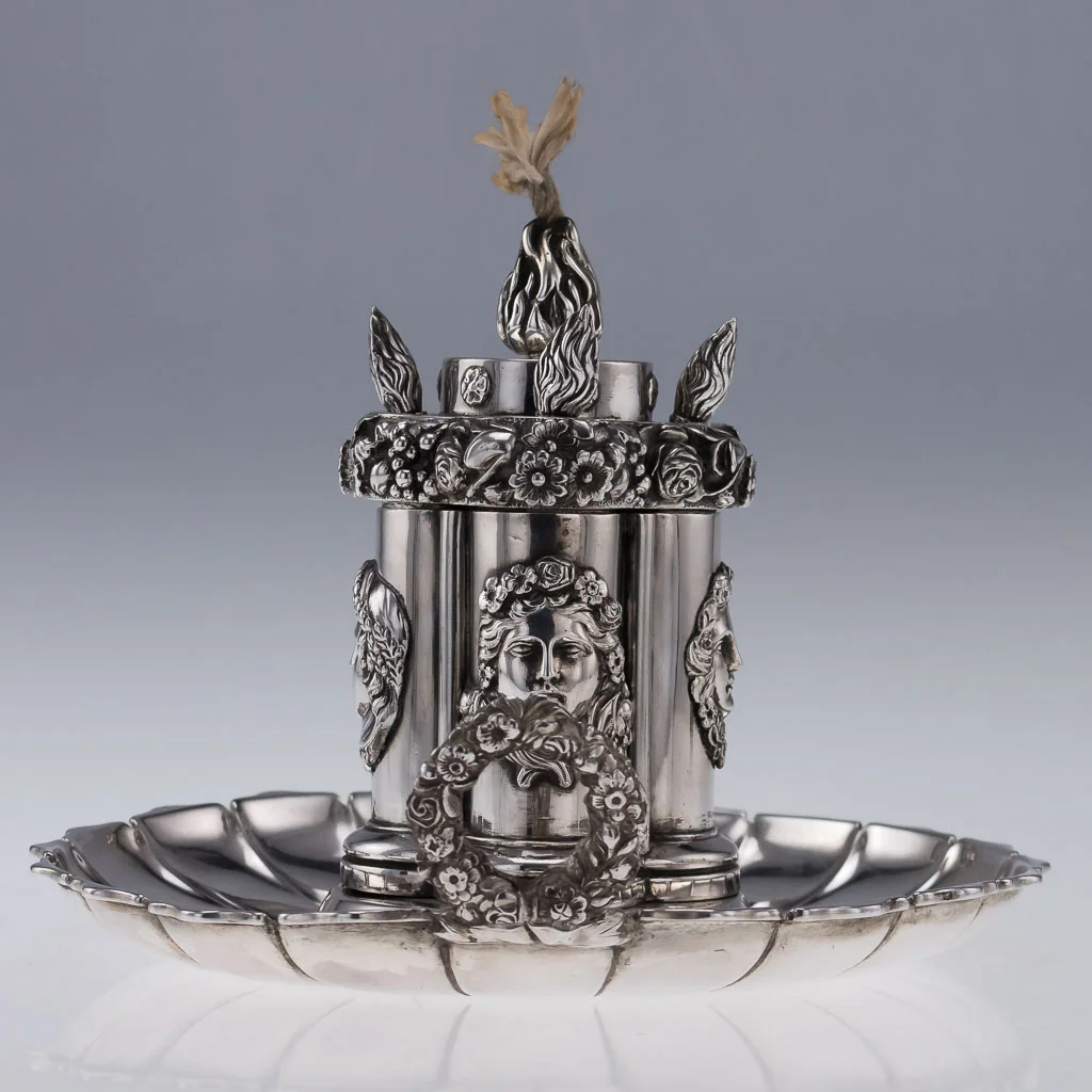 2016_01_27_PUSHKIN ANTIQUES LONDON - ANTIQUE 19thC RARE WILLIAM IV SOLID SILVER IMPRESSIVE NOVELTY SMOKING SET 1837-05.jpg