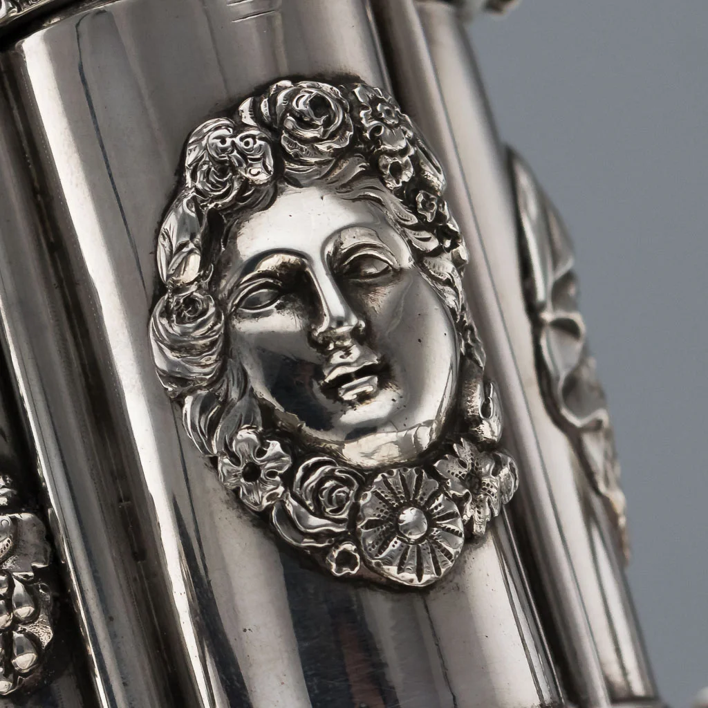 2016_01_27_PUSHKIN ANTIQUES LONDON - ANTIQUE 19thC RARE WILLIAM IV SOLID SILVER IMPRESSIVE NOVELTY SMOKING SET 1837-14.jpg