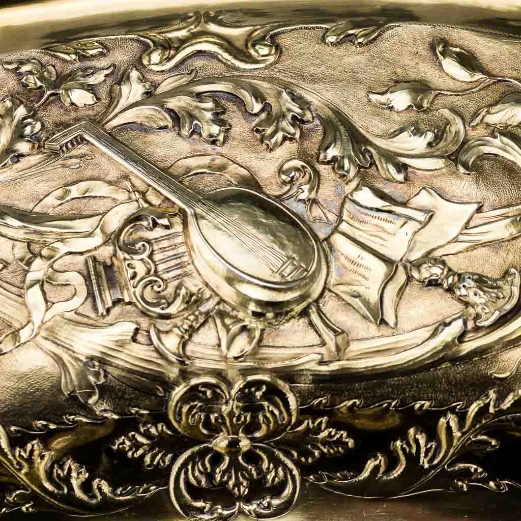 PUSHKIN ANTIQUES ANTIQUE 19thC VICTORIAN SOLID SILVER MAGNIFICENT SIDEBOARD DISH, J S HUNT c.1838-12.jpg