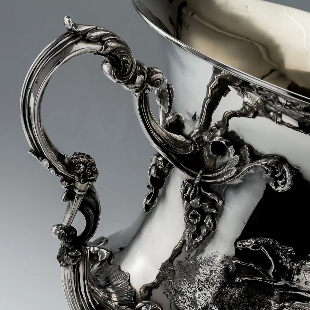 PUSHKIN ANTIQUES ANTIQUE 19thC VICTORIAN SOLID SILVER MONUMENTAL TROPHY CUP & COVER, ANGELL c1848-18.jpg