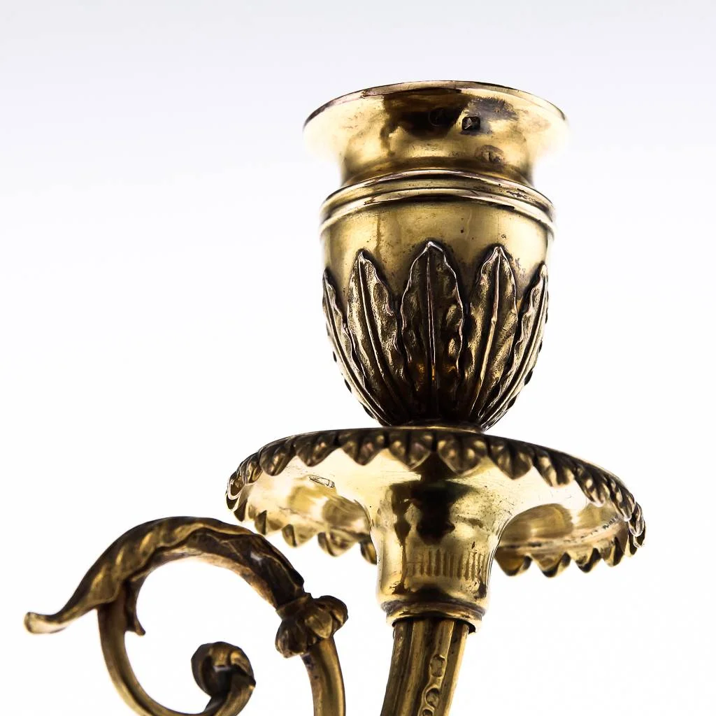 ANTIQUE 18thC RARE GEORGIAN SOLID SILVER GILT CAST FIGURAL CANDELABRA c.1791-08.jpg