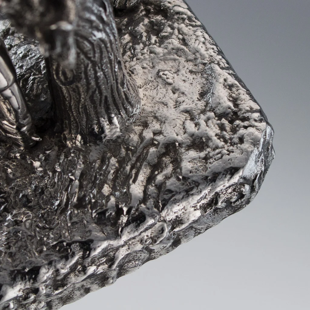 Pushkin Antiques - ANTIQUE 19THC VICTORIAN SOLID SILVER HUNTING TROPHY, ELKINGTON C.1894-16.jpg