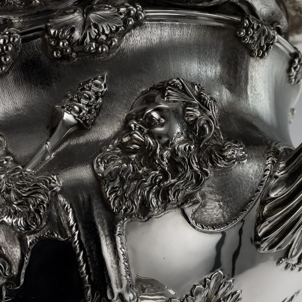 Pushkin Antiques - ANTIQUE 20thC EDWARDIAN SOLID SILVER WARWICK VASE, SIBRAY HALL & CO c.1904-09.jpg