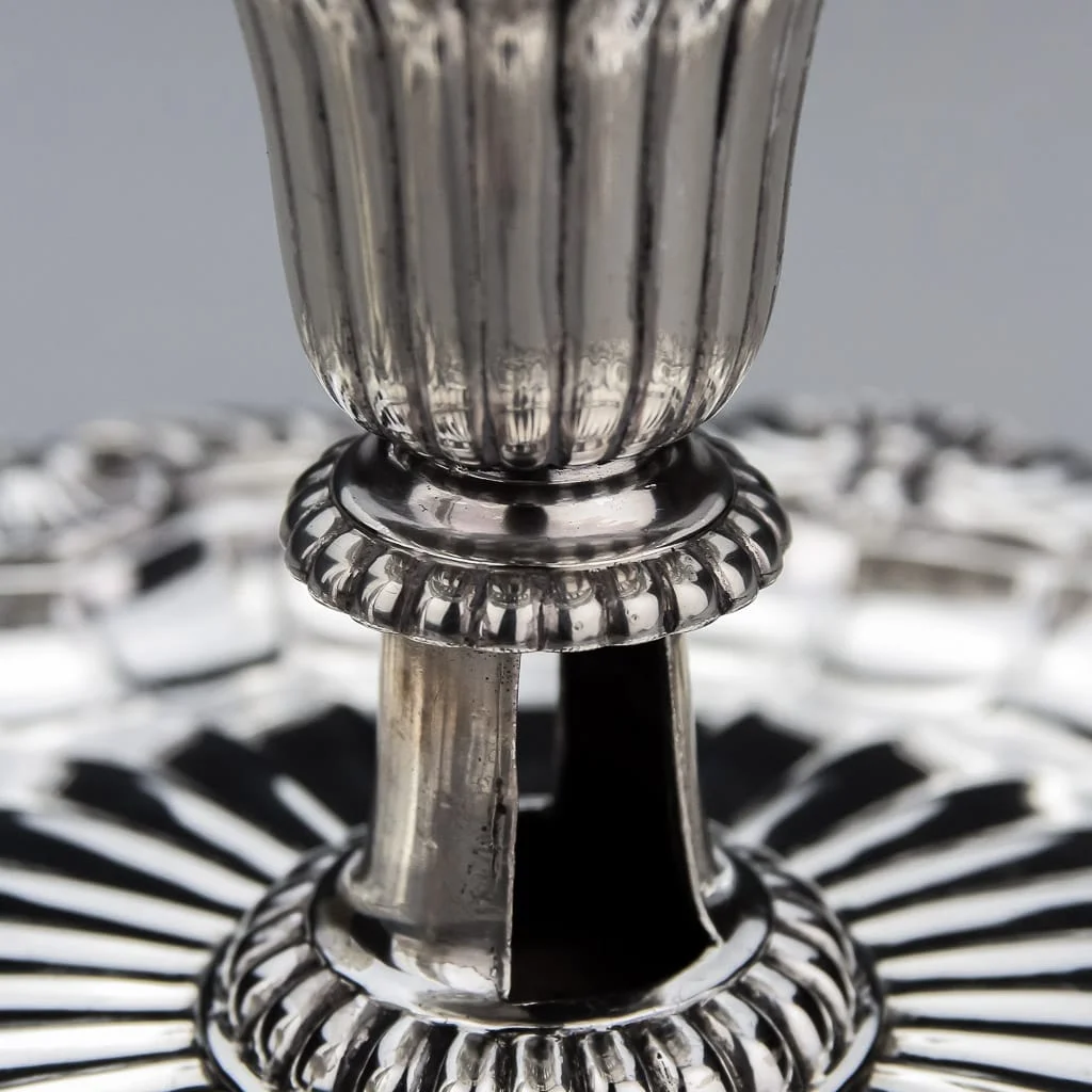 Pushkin Antiques - ANTIQUE 19thC RARE GEORGIAN PAUL STORR SOLID SILVER PAIR OF CHAMBERSTICKS c.1817-07.jpg