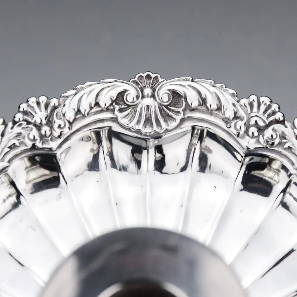 Pushkin Antiques - ANTIQUE 19thC RARE GEORGIAN PAUL STORR SOLID SILVER PAIR OF CHAMBERSTICKS c.1817-10.jpg