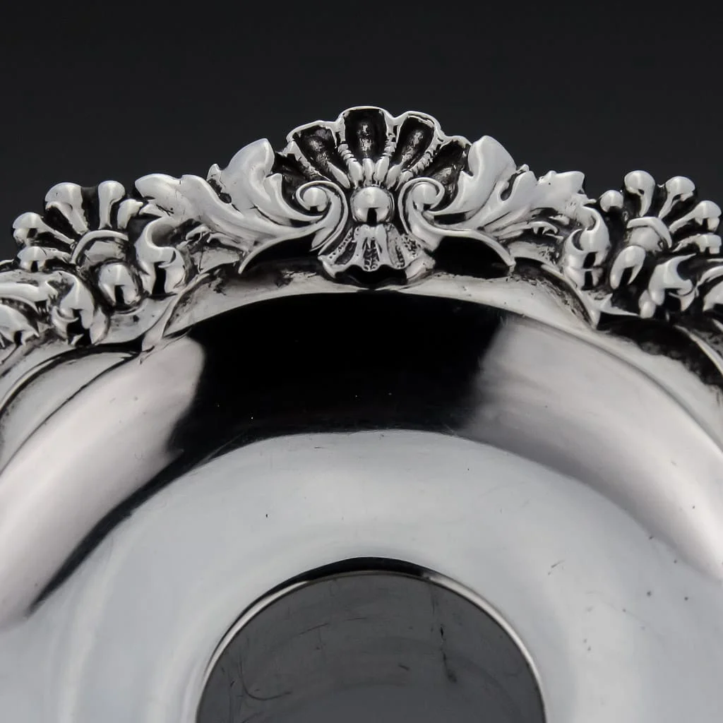 Pushkin Antiques - ANTIQUE 19thC RARE GEORGIAN PAUL STORR SOLID SILVER PAIR OF CHAMBERSTICKS c.1817-15.jpg